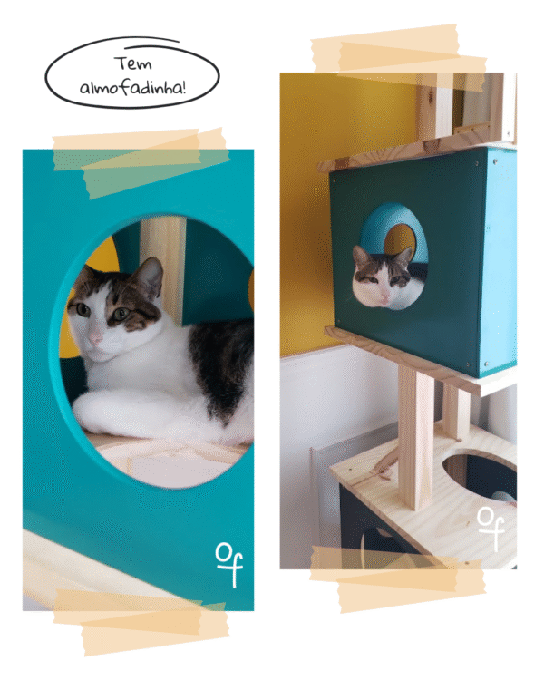 Torre Gato Radical Duplex Natural - Imagem 10