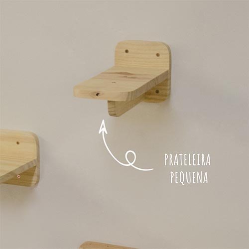 Prateleira Padrão Natural - 12 cm