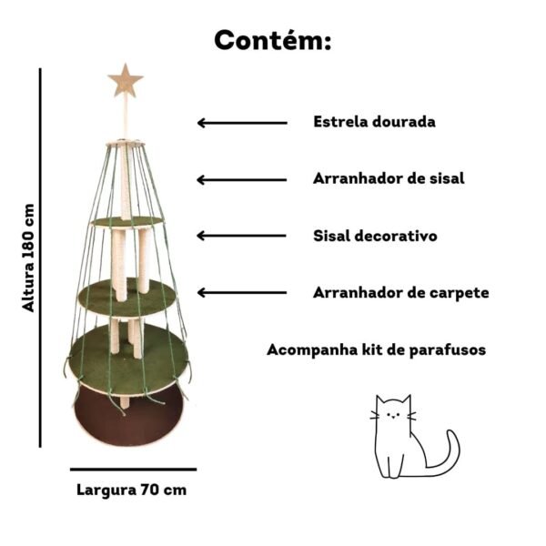Árvore de Natal Gateira - Imagem 8